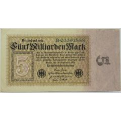 5 000 000 000 Mark Reichsbanknote