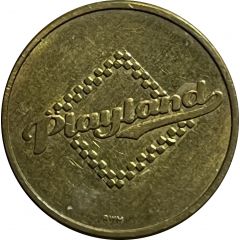 Game Token - Playland Flint, Michigan