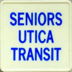 Token - Utica Transit Seniors, Utica, New York