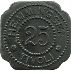 Token - 25 Ore Hemmingsen