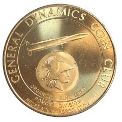 Medal - General Dynamics Coin Club