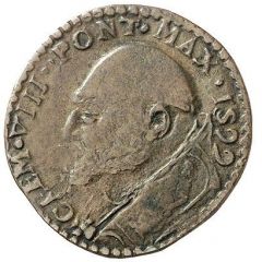 1 Quattrino - Clement VIII Pietro Aldobrandini legate