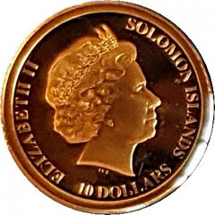 10 Dollars - Elizabeth II Baby Panda