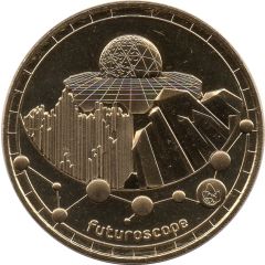 Monnaie de Paris Tourist Token - Futuroscope 3 Pavillons