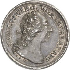 1 Ducat Silver pattern strike, Coronation