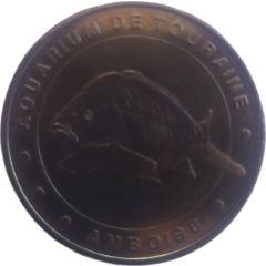 Jeton touristique - Monnaie de Paris - Aquarium de Touraine - Amboise