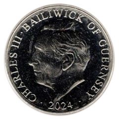 10 Pence - Charles III Seahorse