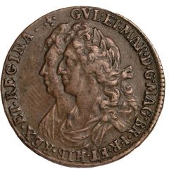 1 Bawbee - William and Mary