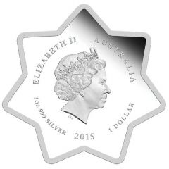 1 Dollar - Elizabeth II 4th Portrait - Christmas 2015