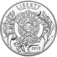 1 Dollar American Legion 100th Anniversary