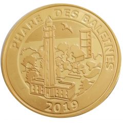 Jeton touristique - Mémodaille - Île de ré - Phare des Baleines