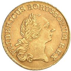 1/2 Frederick d`Or - Frederick II
