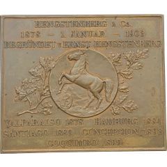 Plaquette - 25th anniversary of Hengstenberg and Co