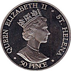 50 Pence - Elizabeth II Accession