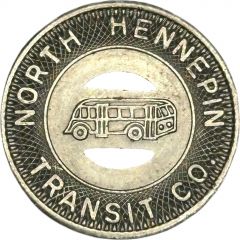1 Fare - North Hennepin Transit Co. Crystal, Minnesota