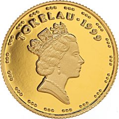 10 Dollars - Elizabeth II Mermaid and turtle