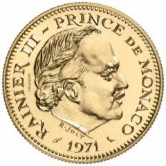 5 Francs - Rainier III Essai