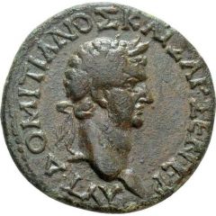 Æ26 - Domitian ΝΑΚΟΛΕΩΝ