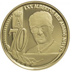 50 Euros - Albert II 70th Birthday of Albert II