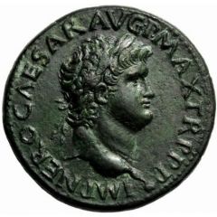 Sestertius - Nero DECVRSIO S C