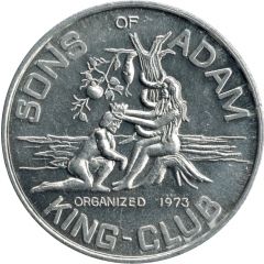 Mardi Gras Token - Sons of Adam King-Club