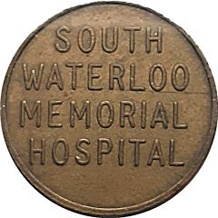 Parking Token - South Waterloo Memorial Hospital Cambridge, Ontario