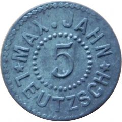 5 Pfennig - Leutzsch Max. Jahn
