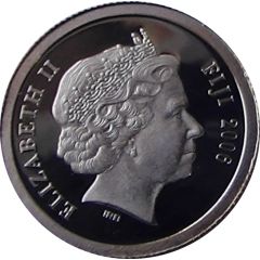 5 Dollars - Elizabeth II Atlantis Lost Island