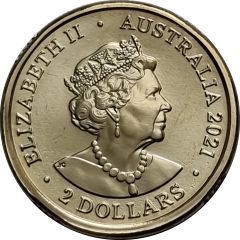 2 Dollars - Elizabeth II 6th Portrait - Remembrance Day - Ambulance