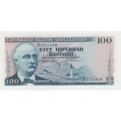 100 Krónur Landsbanki Íslands - Seðlabankinn