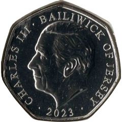 50 Pence - Charles III Royal Residence - Balmoral Castle