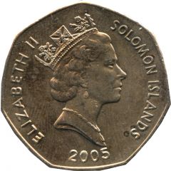1 Dollar - Elizabeth II 3rd portrait, non-magnetic