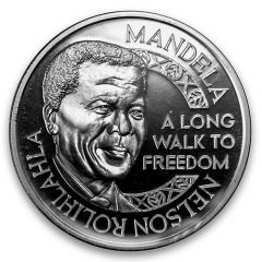 2001 Nelson Mandela The Nobel Peace Prize 1993 Medallion