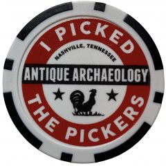 Poker Chip - Antique Archaeology Nashville, Tennessee
