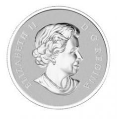 10 Dollars - Elizabeth II 1/2 oz. Canadian Maple Leaves 2013