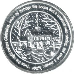 1 oz Silver Christmas - `Twas the Night Before Christmas