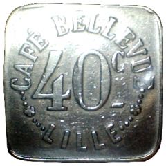 40 Centimes - Café Bellevue Lille