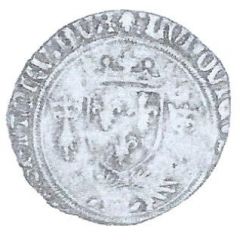 Douzain with porcupine of Brittany - Louis XII Rennes mint, 2nd type