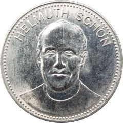Shell Token - Fußball-WM 1970 Mexico Helmuth Schön