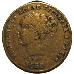 Médaille - Visite de la reine Victoria en France