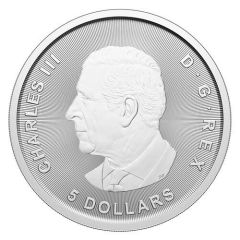 5 Dollars - Charles III Triple Maple; Bullion
