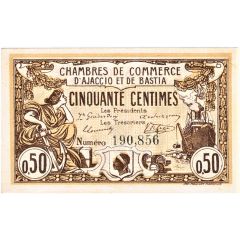 50 Centimes - Chambre de Commerce d`Ajaccio et de Bastia 20