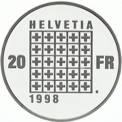 20 Francs Helvetic Republic