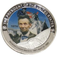 Token - Abraham Lincoln 16th President