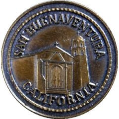 Medal - Best Wishes San Buenaventura, California
