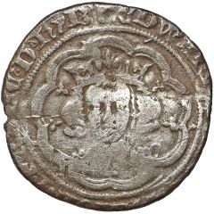1 Groat - Edward III 4th issue; Pre-treaty period, series C