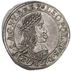 15 Kreuzers - Leopold I Graz