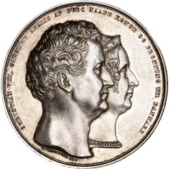 Medal - Christian VIII Silver wedding jubilee