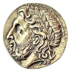 Reproduction Medal - Tetradrachm Philippe II, Macedonia