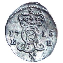 1 Pfennig - George I